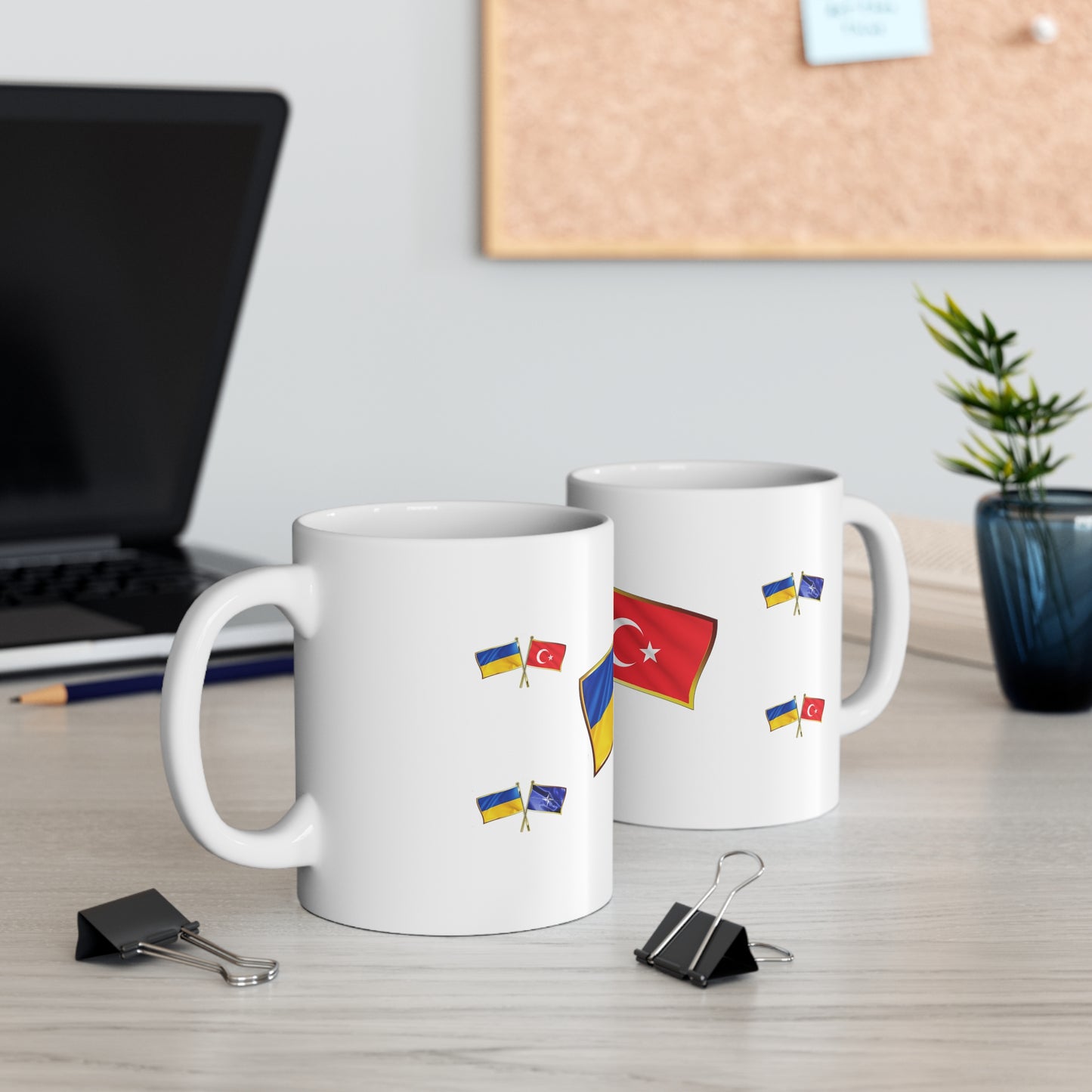 Ukrainian-Turkish NATO Supporter Mug