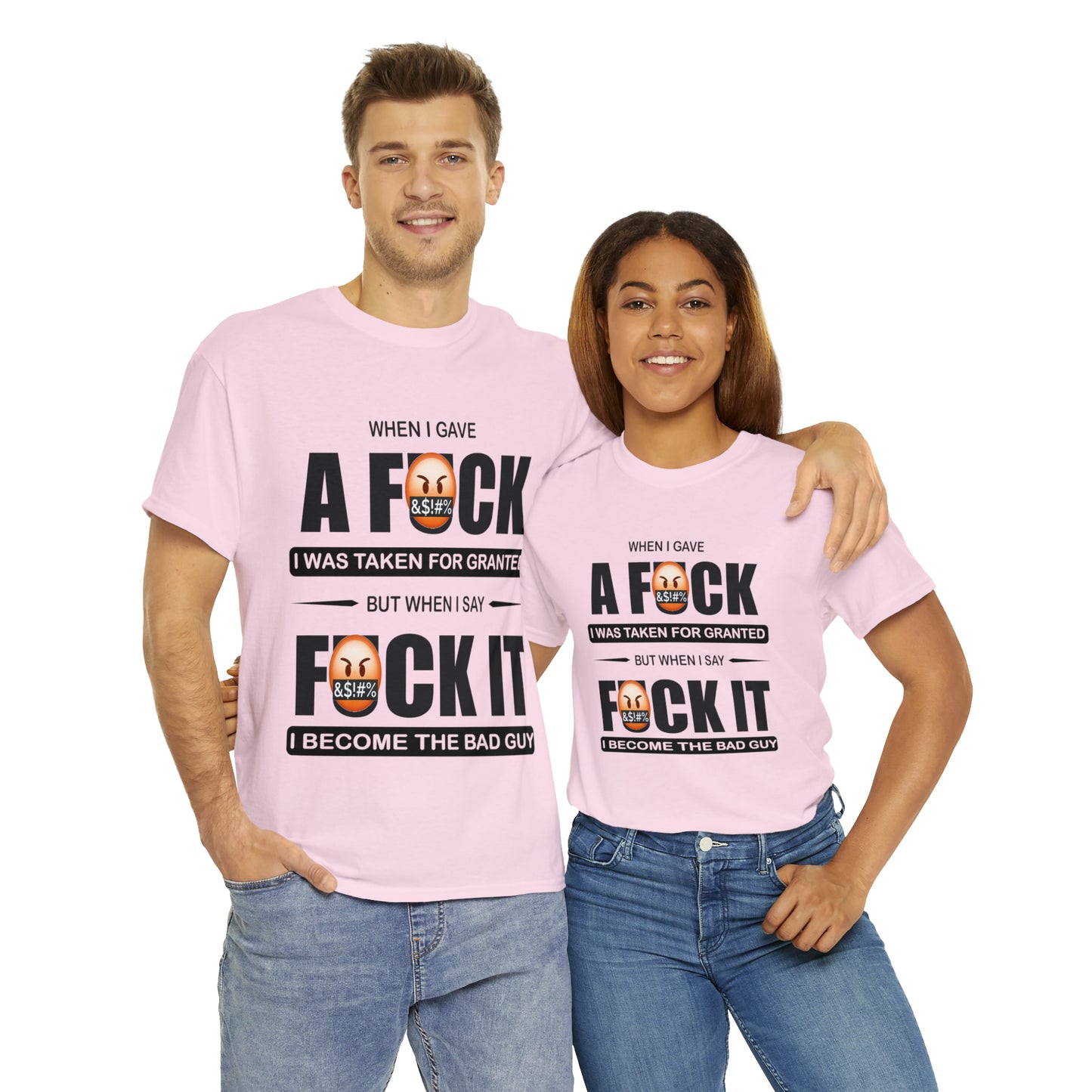 WHEN I GAVE A F***  - Funny Unisex Heavy Cotton Tee - AUS