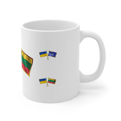 Ukrainian-Lithuanian NATO Supporter Mug