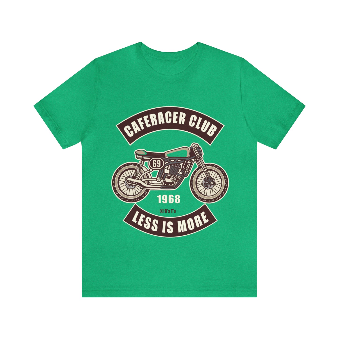 CAFE RACE CLUB Less is More - Unisex Jersey Short Sleeve Tee