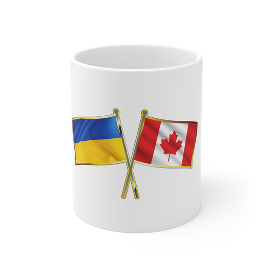 The Ukrainian-Canadian NATO Supporter Mug