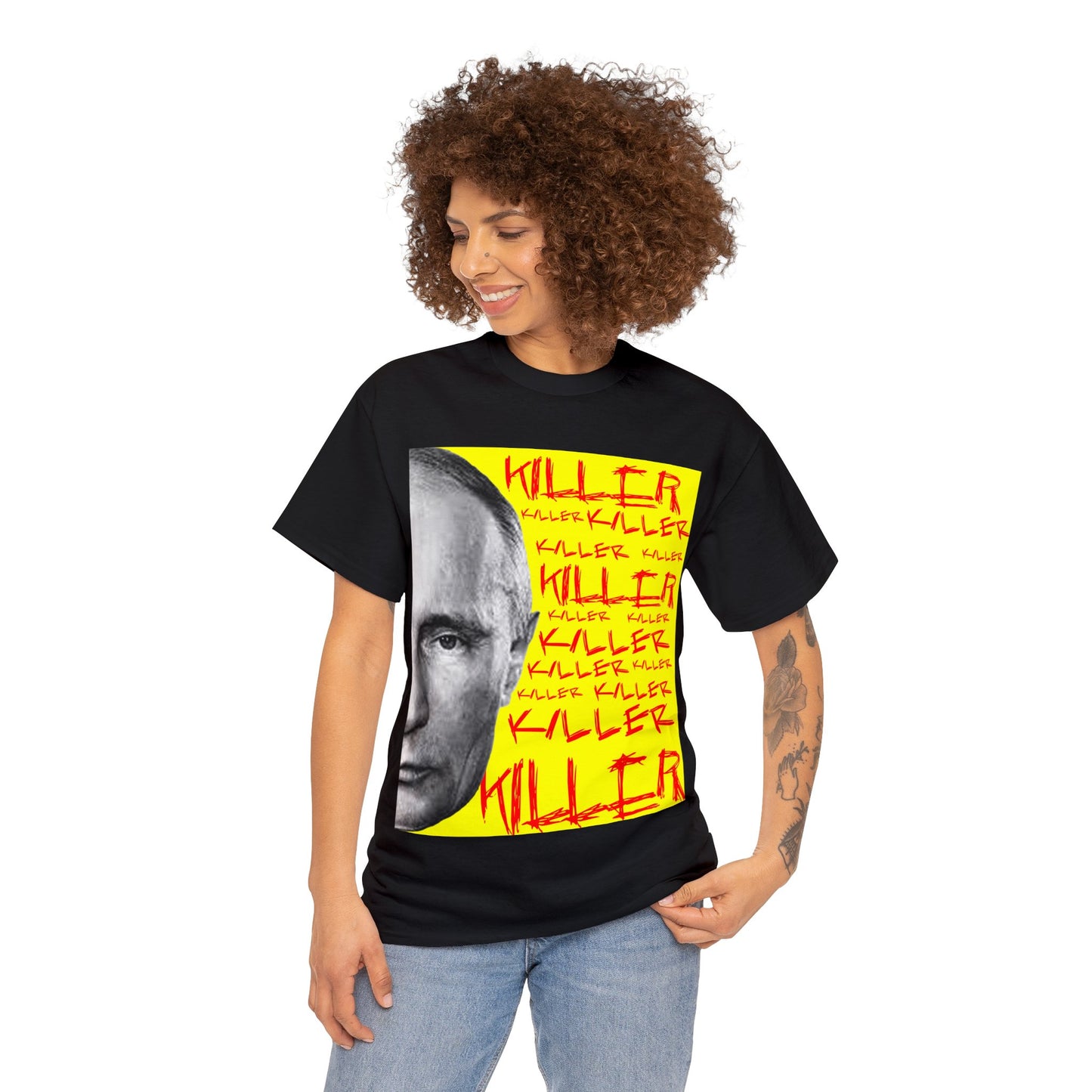 Half-Faced Putin  'Killer' - Unisex T-Shirt