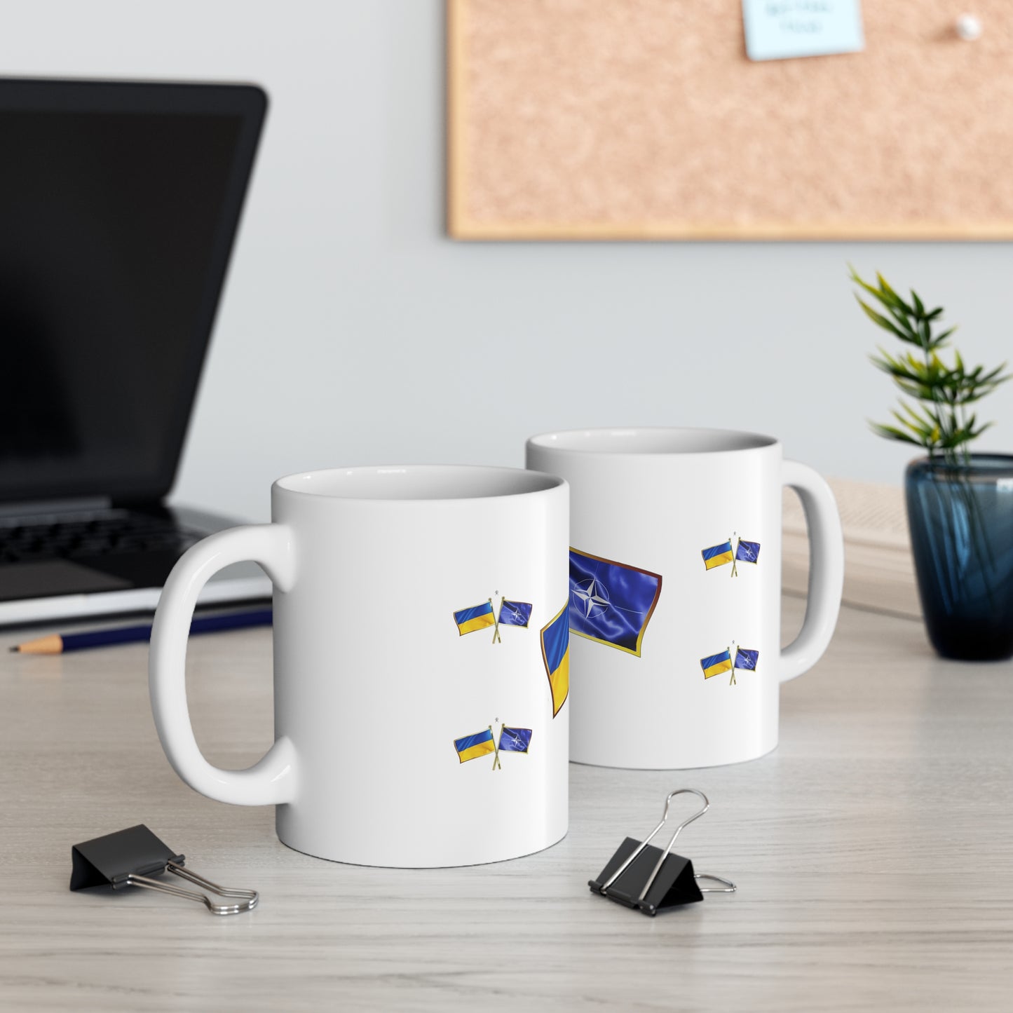 Ukraine 4 NATO Supporter Mug