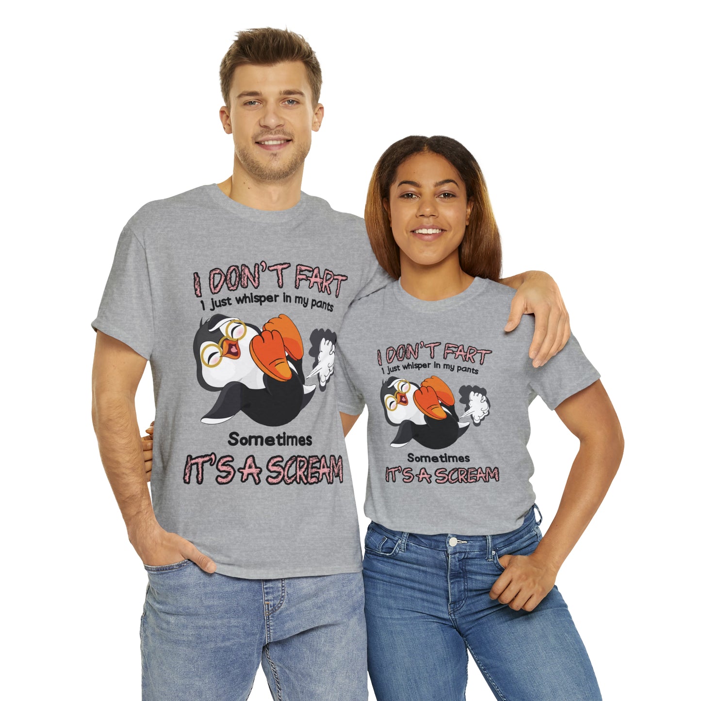I DON'T FA*T - Funny Unisex Heavy Cotton Tee - AUS