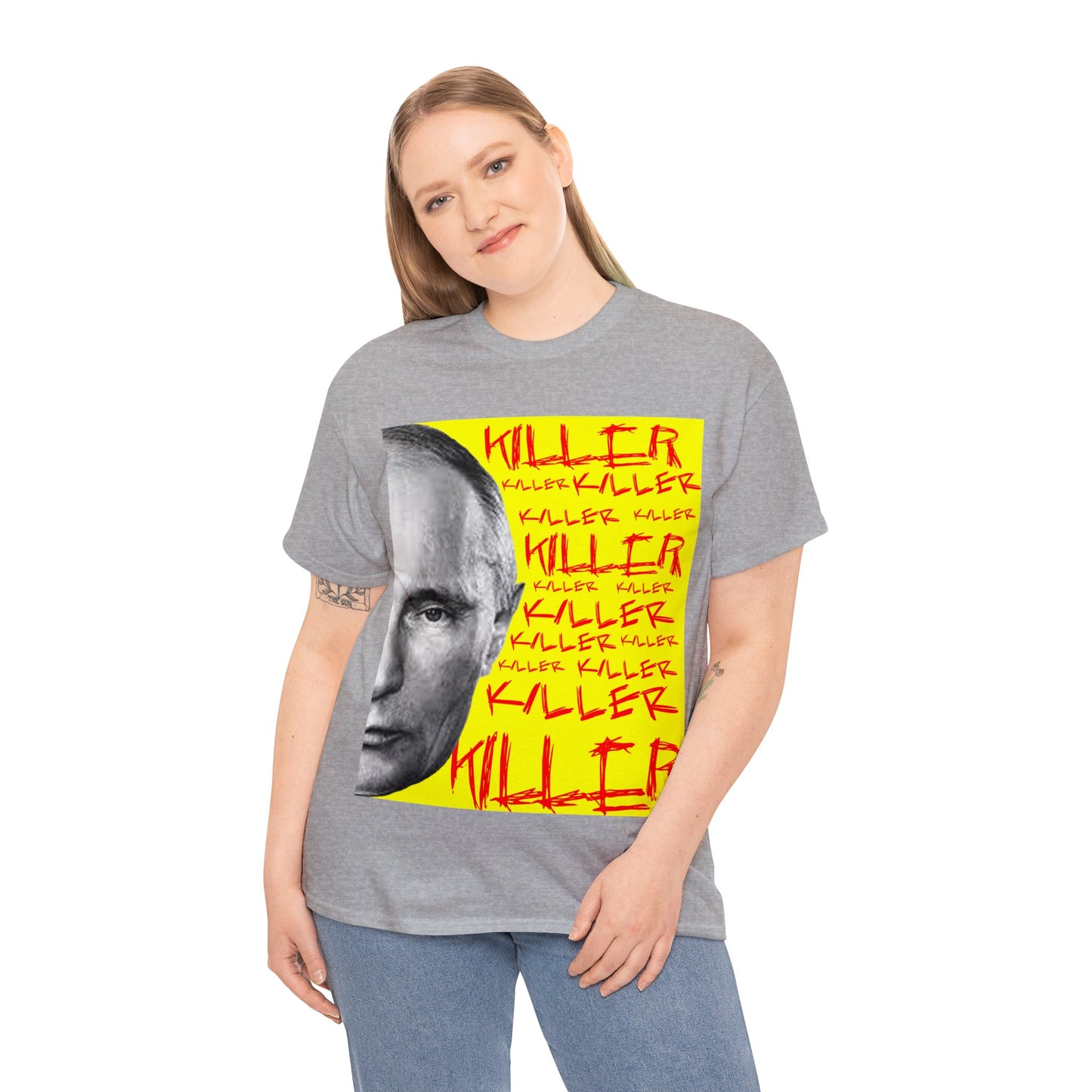 Half-Faced Putin  'Killer' - Unisex T-Shirt