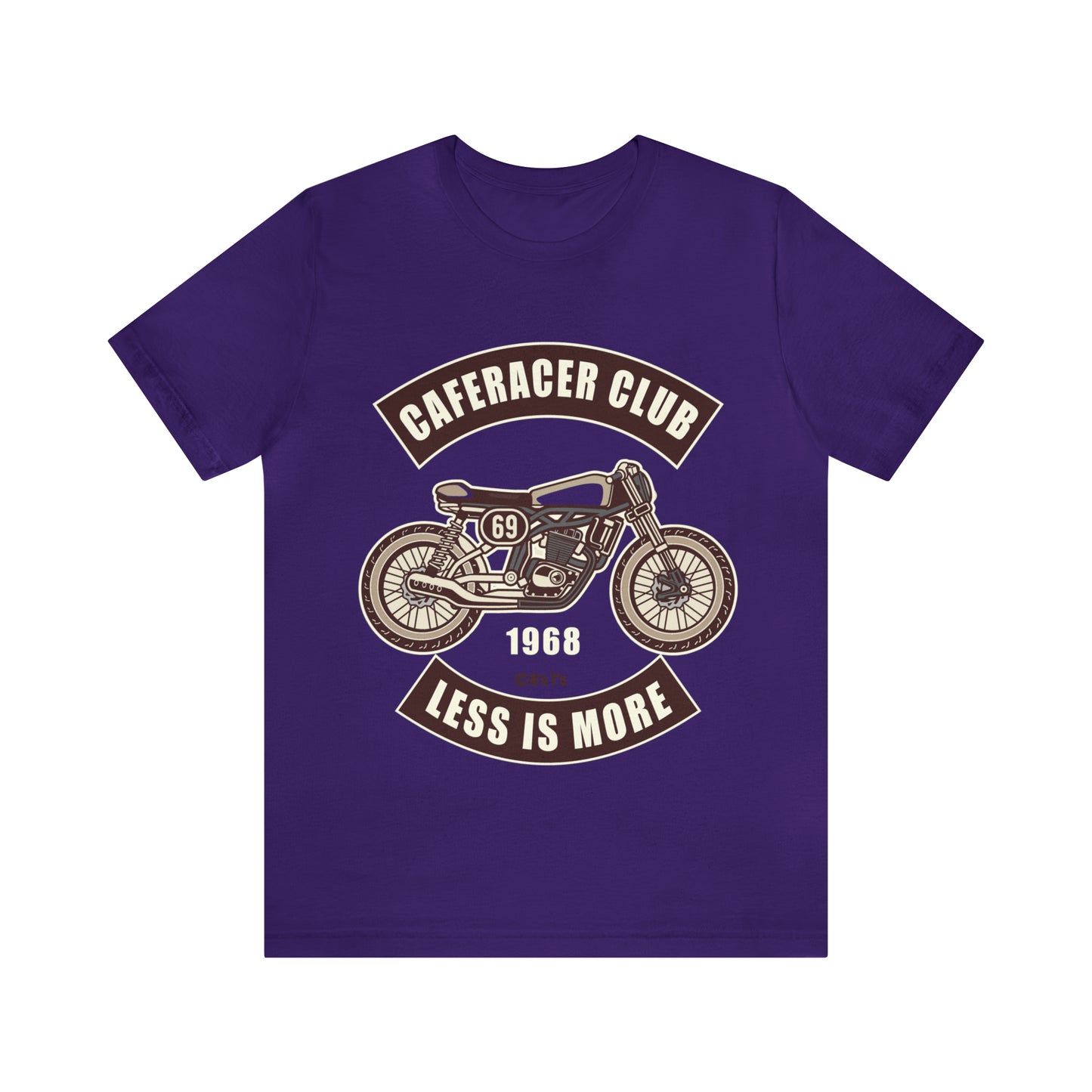 CAFE RACE CLUB Less is More - Unisex Jersey Short Sleeve Tee