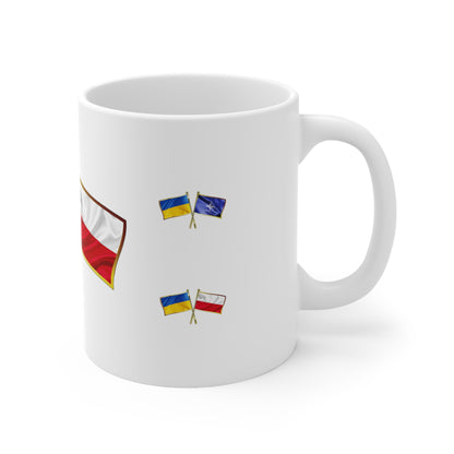 Ukrainian-Polish NATO Supporter Mug
