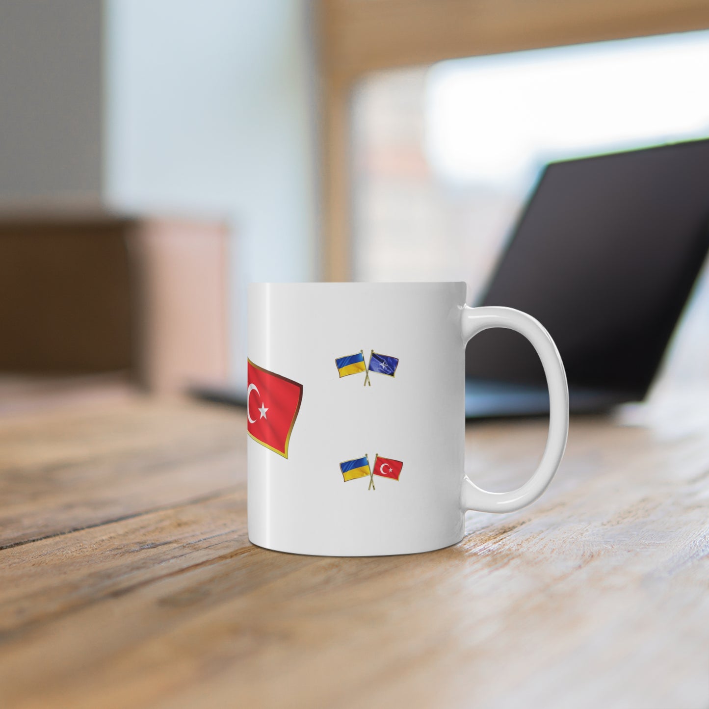 Ukrainian-Turkish NATO Supporter Mug