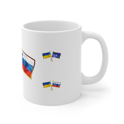 Ukrainian-Slovenian NATO Supporter Mug