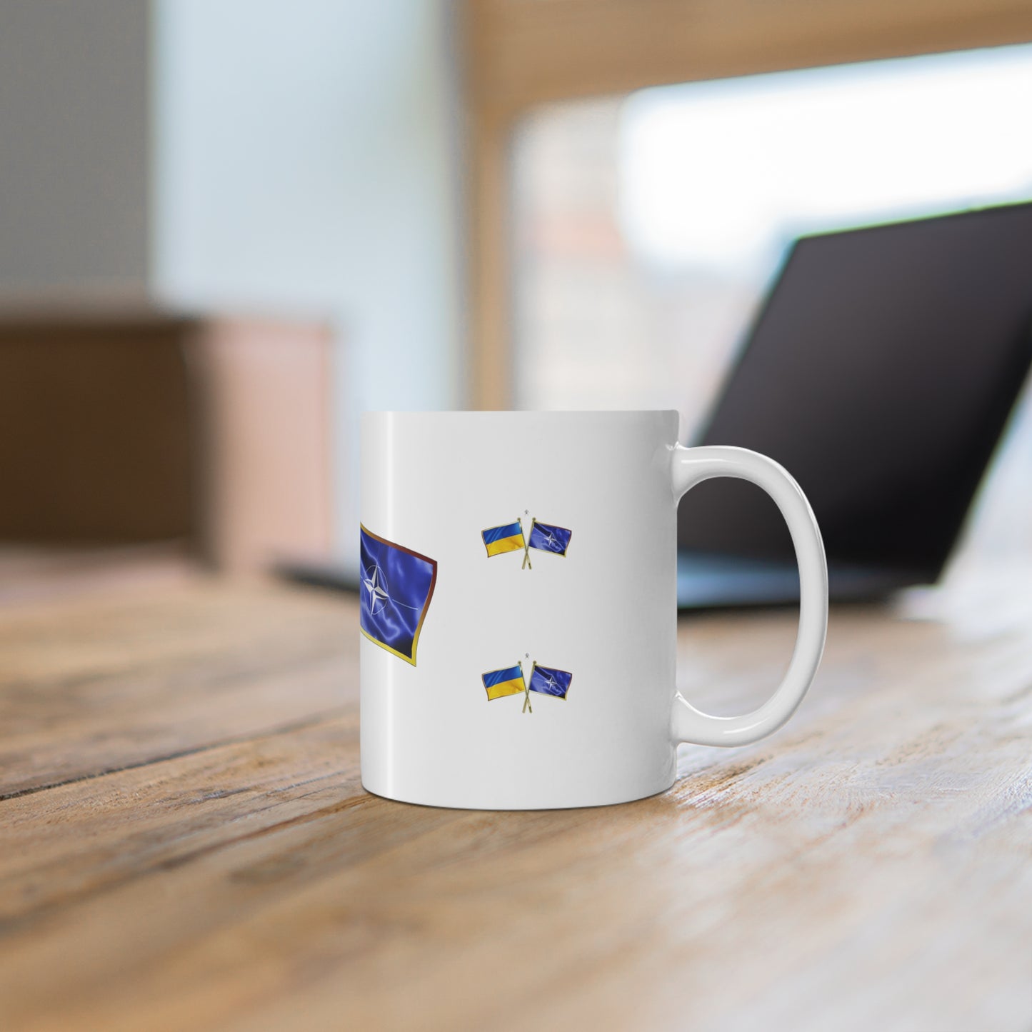 Ukraine 4 NATO Supporter Mug