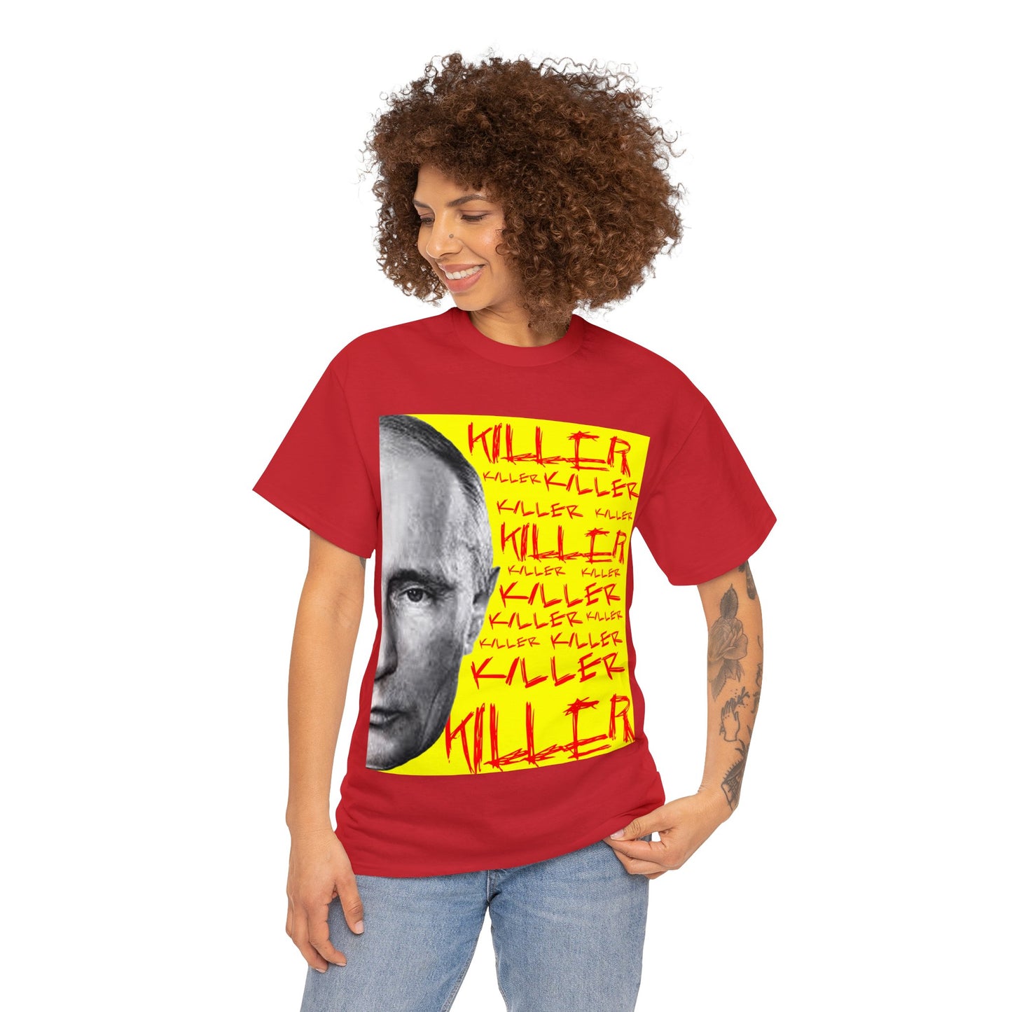 Half-Faced Putin  'Killer' - Unisex T-Shirt