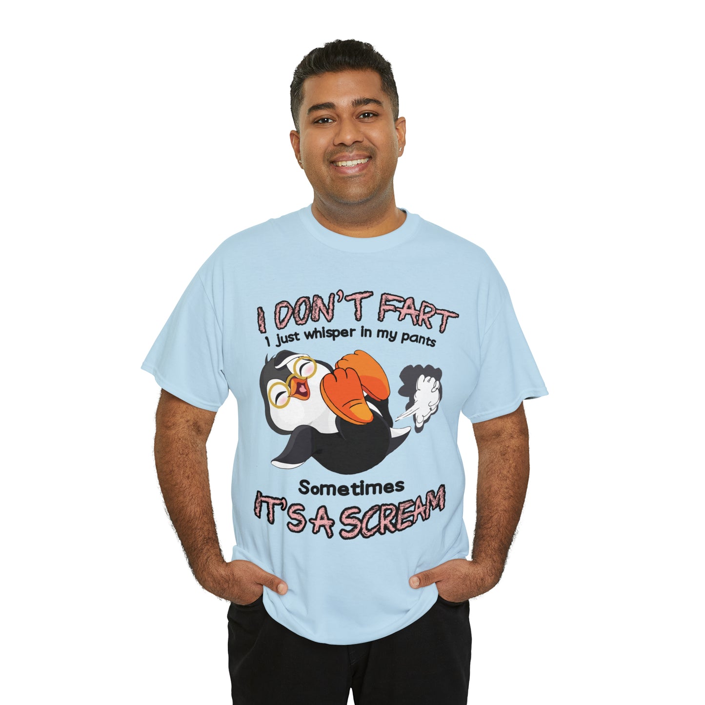 I DON'T FA*T - Funny Unisex Heavy Cotton Tee - USA