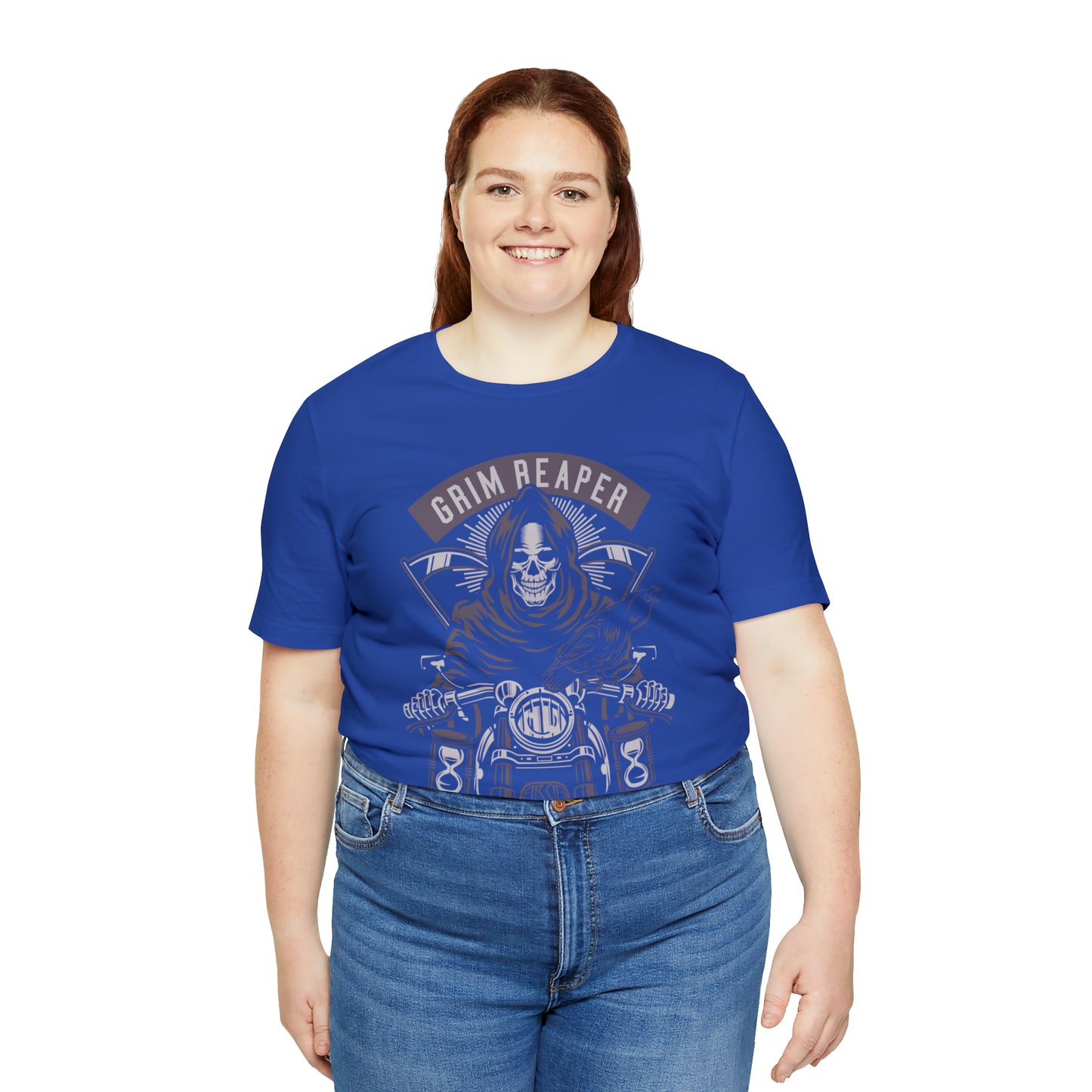 GRIM REAPER Moto Club - Unisex Jersey Short Sleeve Tee