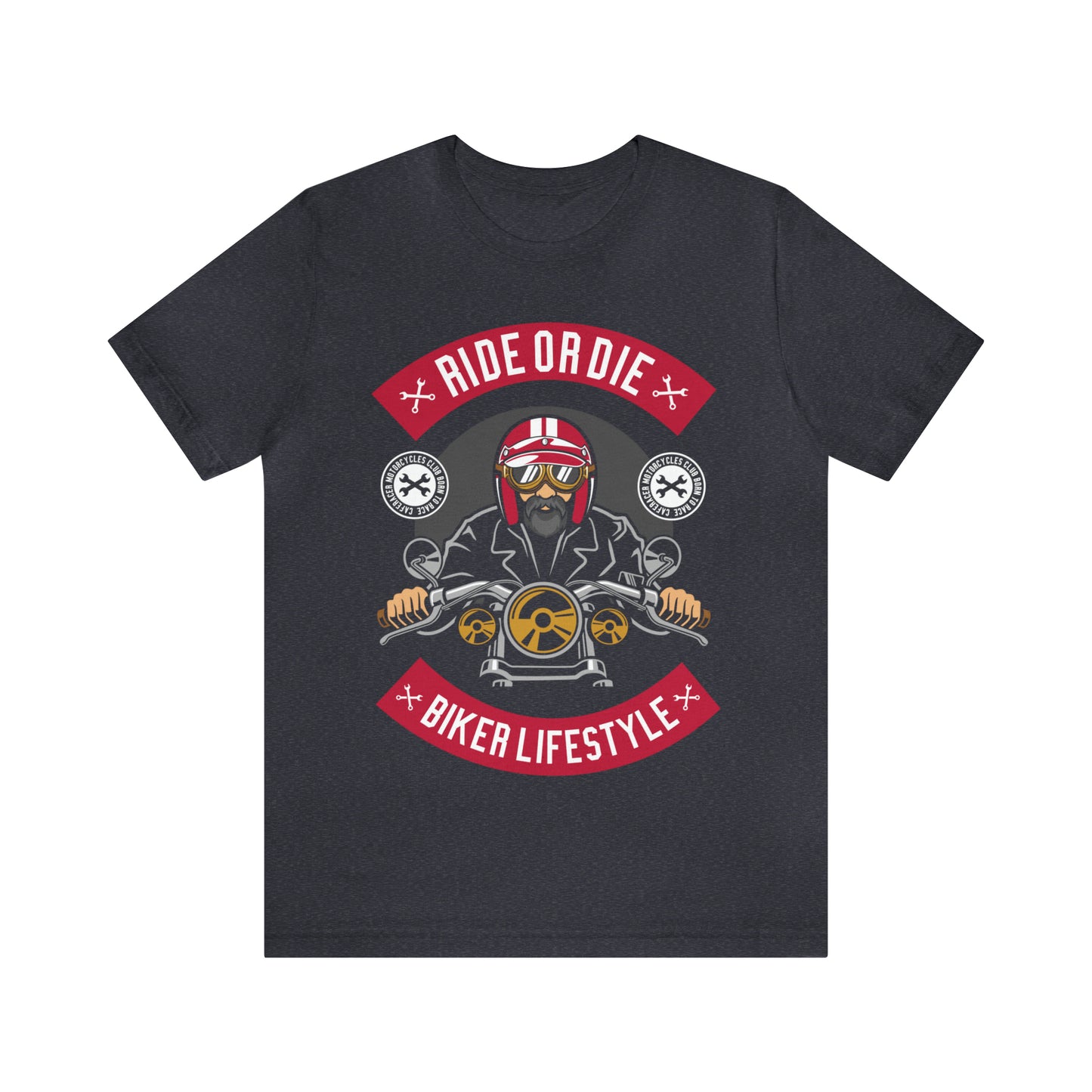 BIKER LIFESTYLE - Ride or Die - Unisex Jersey Short Sleeve Tee