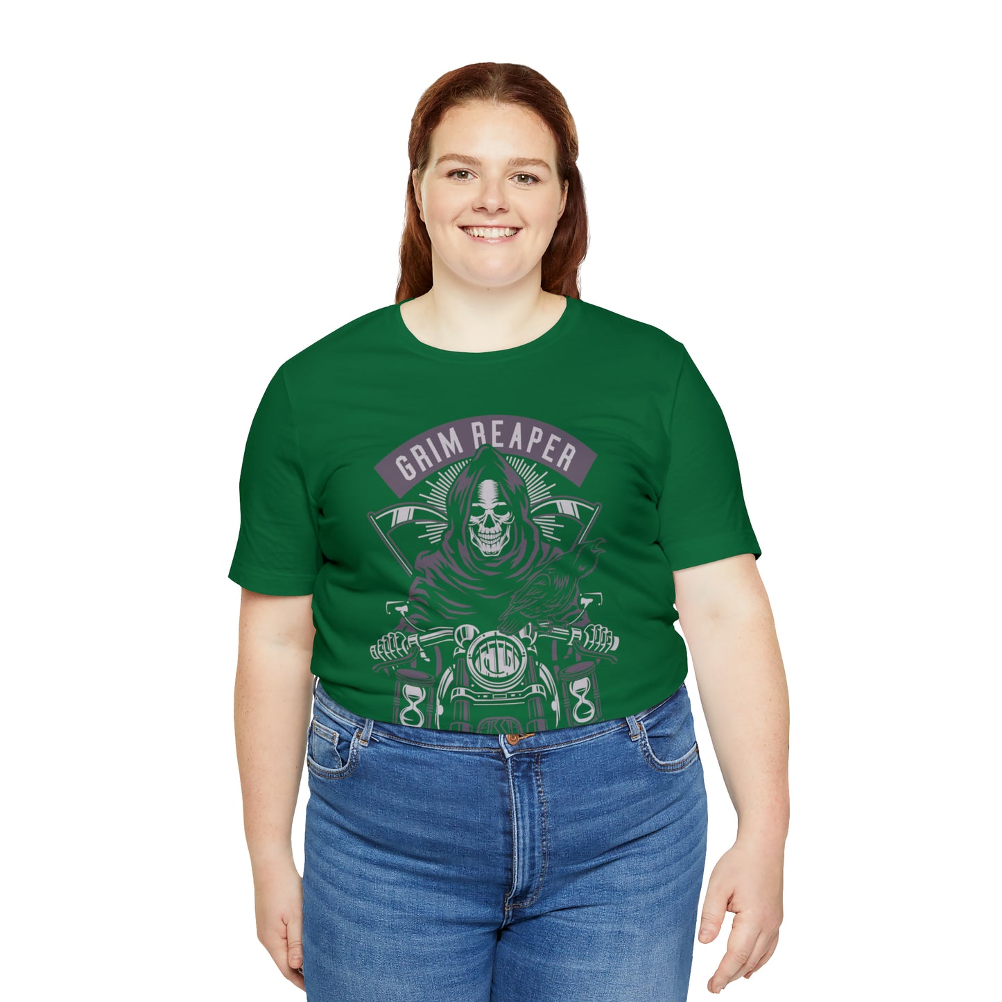 GRIM REAPER Moto Club - Unisex Jersey Short Sleeve Tee