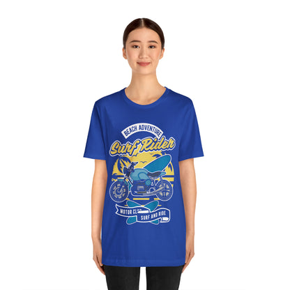 SURF RIDER - Printed in the USA - Unisex Jersey Short Sleeve Tee