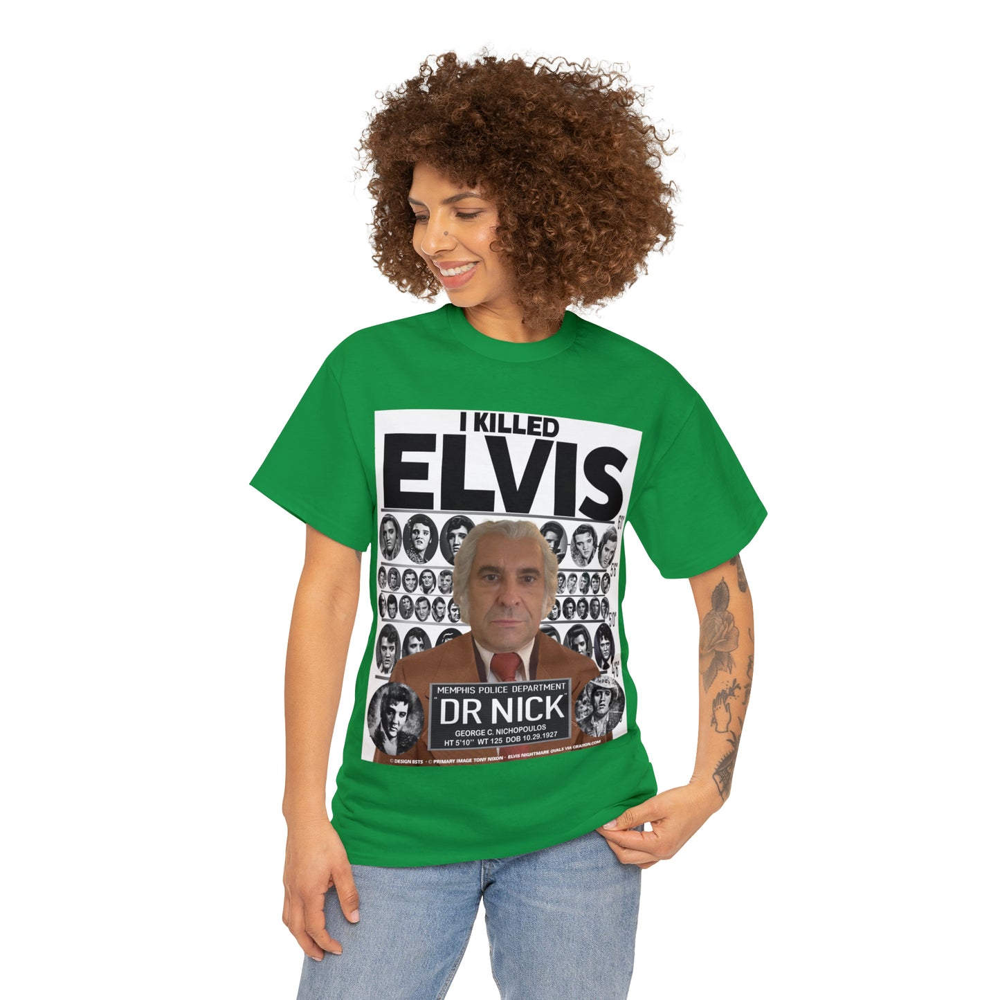 I KI**** ELVIS  - Unisex Heavy Cotton Tee - AUS
