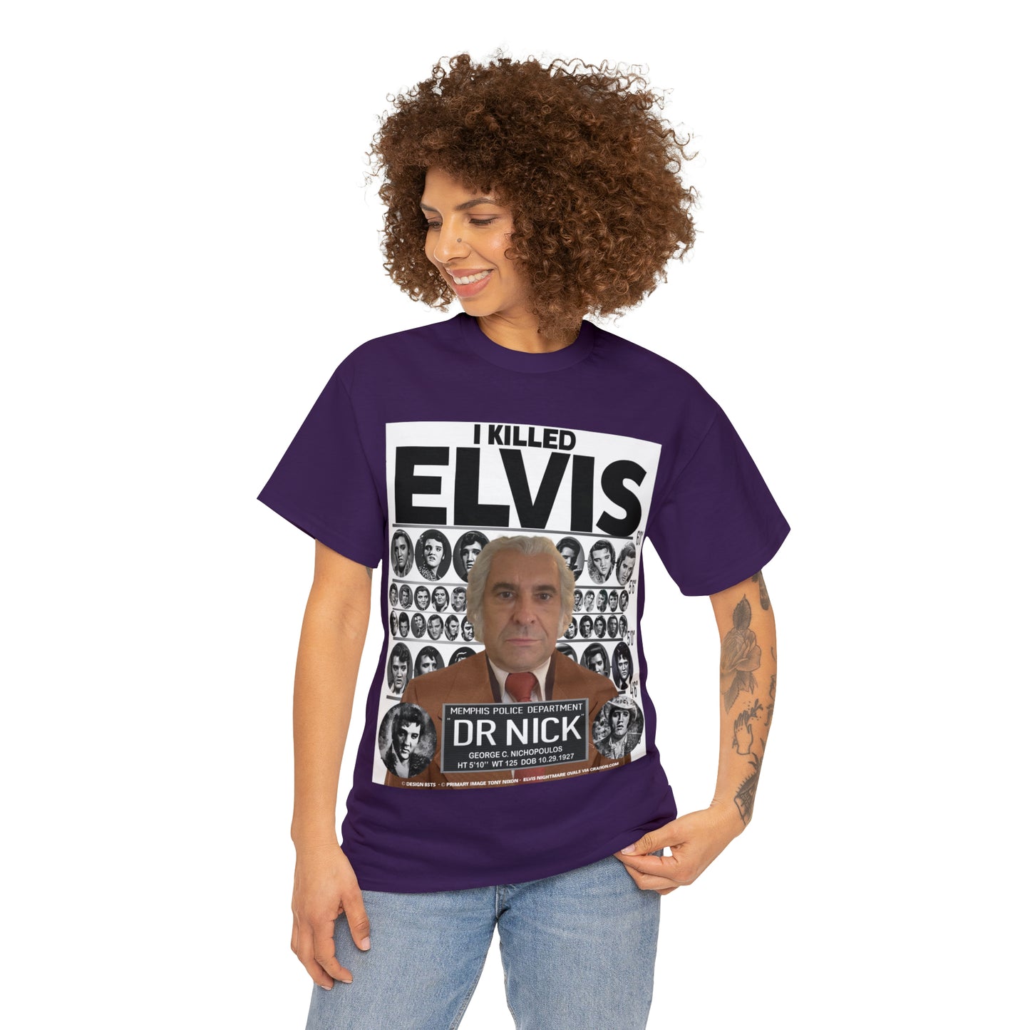I KI**** ELVIS  - Unisex Heavy Cotton Tee - AUS