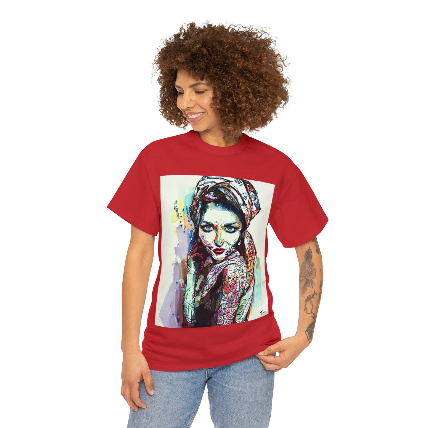 EASTERN BEAUTY - Airt on a Shirt  - Unisex Heavy Cotton Tee - AUS