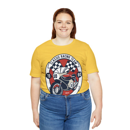 CLASSIC MOTORCYCLE RACING TEAM - Unisex Jersey Short Sleeve Tee