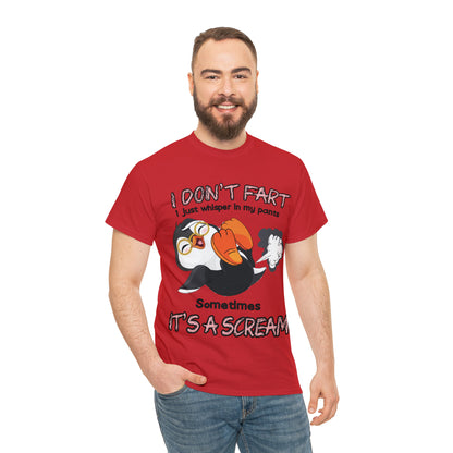 I DON'T FA*T  - Funny Unisex Heavy Cotton Tee - AUS