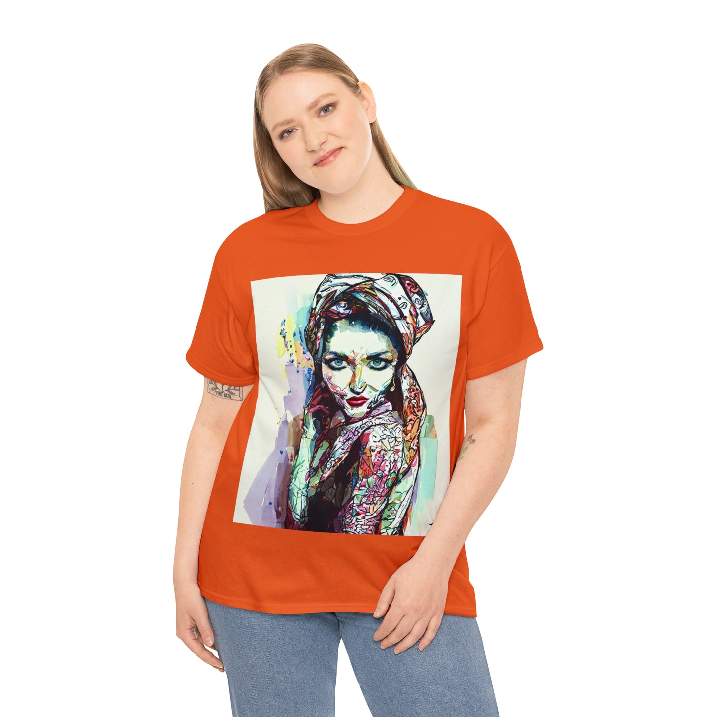 EASTERN BEAUTY - Airt on a Shirt  - Unisex Heavy Cotton Tee - AUS