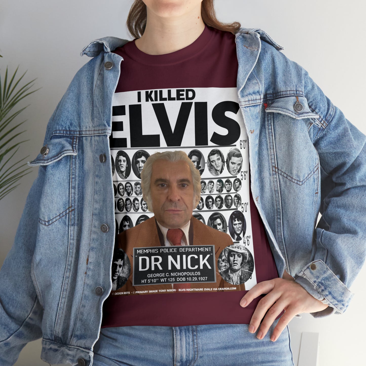 I KI**** ELVIS - Unisex Heavy Cotton Tee - USA