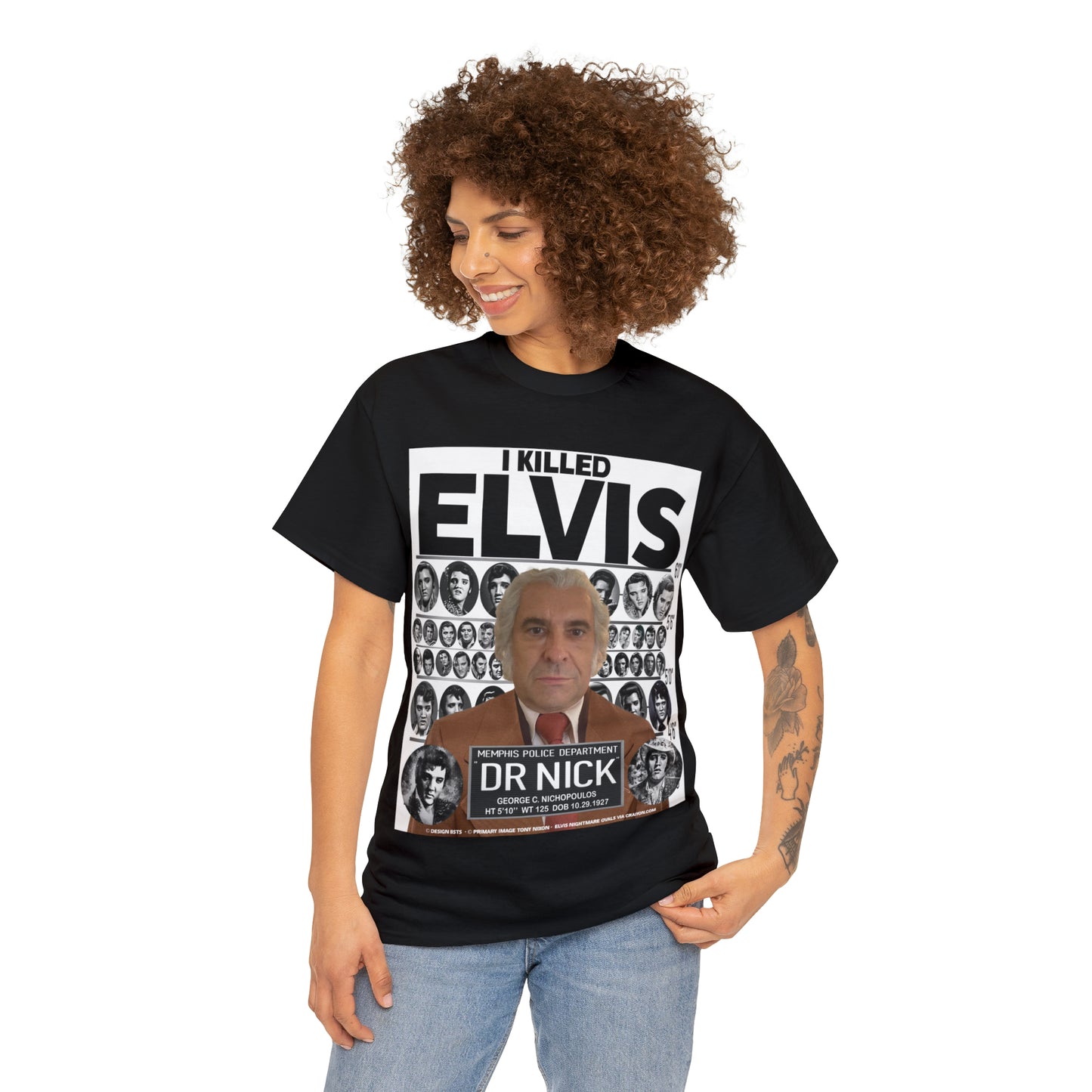 I KI**** ELVIS  - Unisex Heavy Cotton Tee - AUS