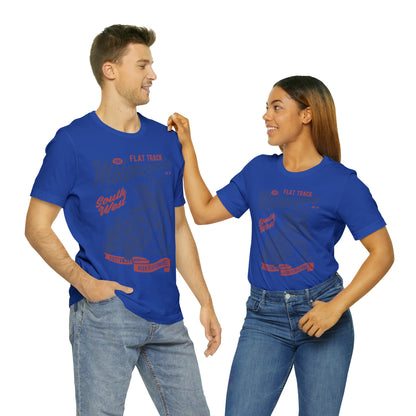 FLAT TRACK MOTORCYCLE - Unisex Jersey Short Sleeve Tee