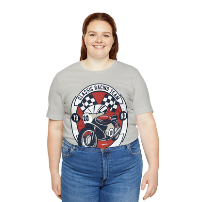 CLASSIC MOTORCYCLE RACING TEAM - Unisex Jersey Short Sleeve Tee