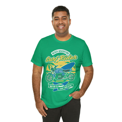 SURF RIDER - Printed in the USA - Unisex Jersey Short Sleeve Tee