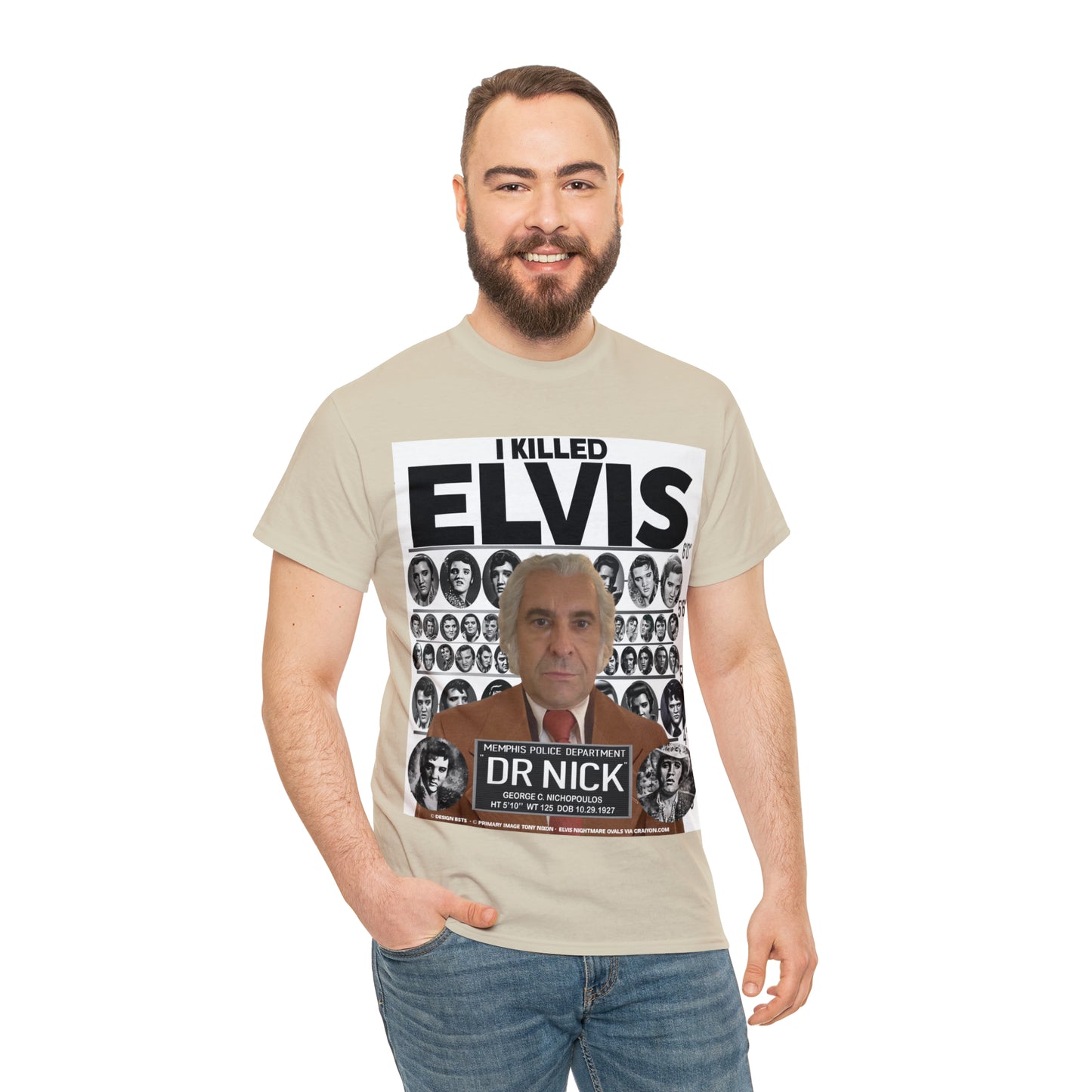 I KI**** ELVIS  - Unisex Heavy Cotton Tee - AUS