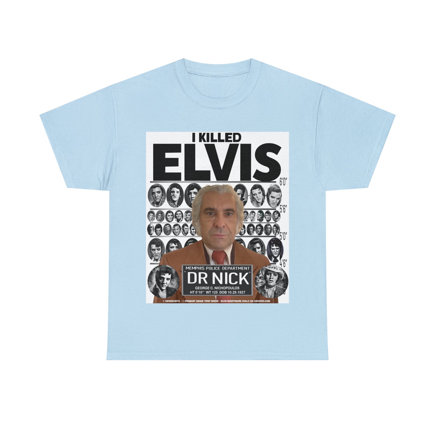 I KI**** ELVIS  - Unisex Heavy Cotton Tee - AUS