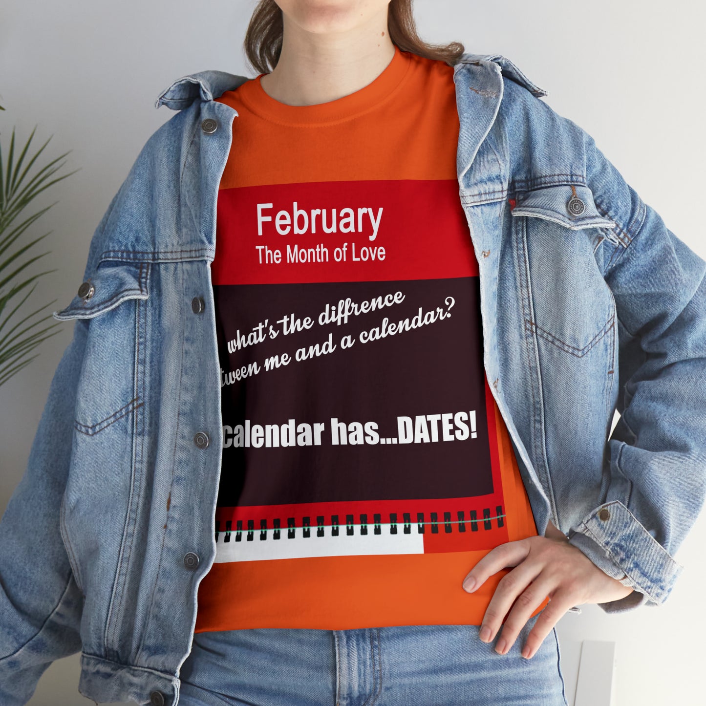 February - The MONTH OF LOVE? - Unisex Heavy Cotton Tee