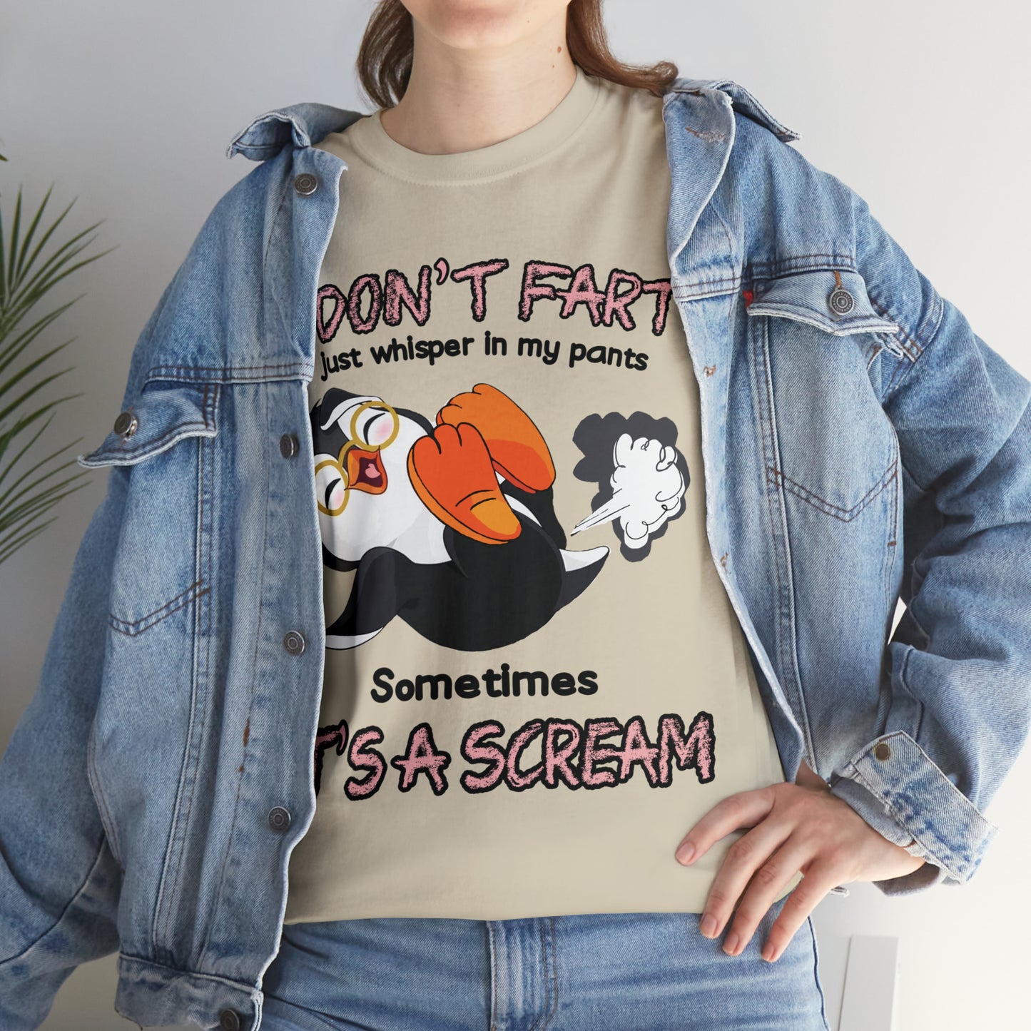 I DON'T FA*T - Funny Unisex Heavy Cotton Tee - USA