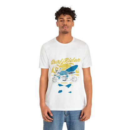 SURF RIDER - Printed in the USA - Unisex Jersey Short Sleeve Tee