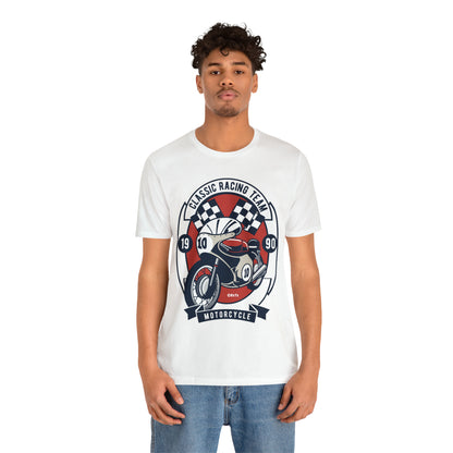 CLASSIC MOTORCYCLE RACING TEAM - Unisex Jersey Short Sleeve Tee