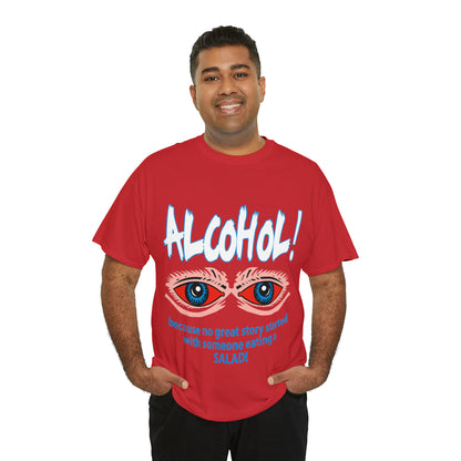 "ALC****" vs Salad - Funny Unisex Heavy Cotton Tee - AUS