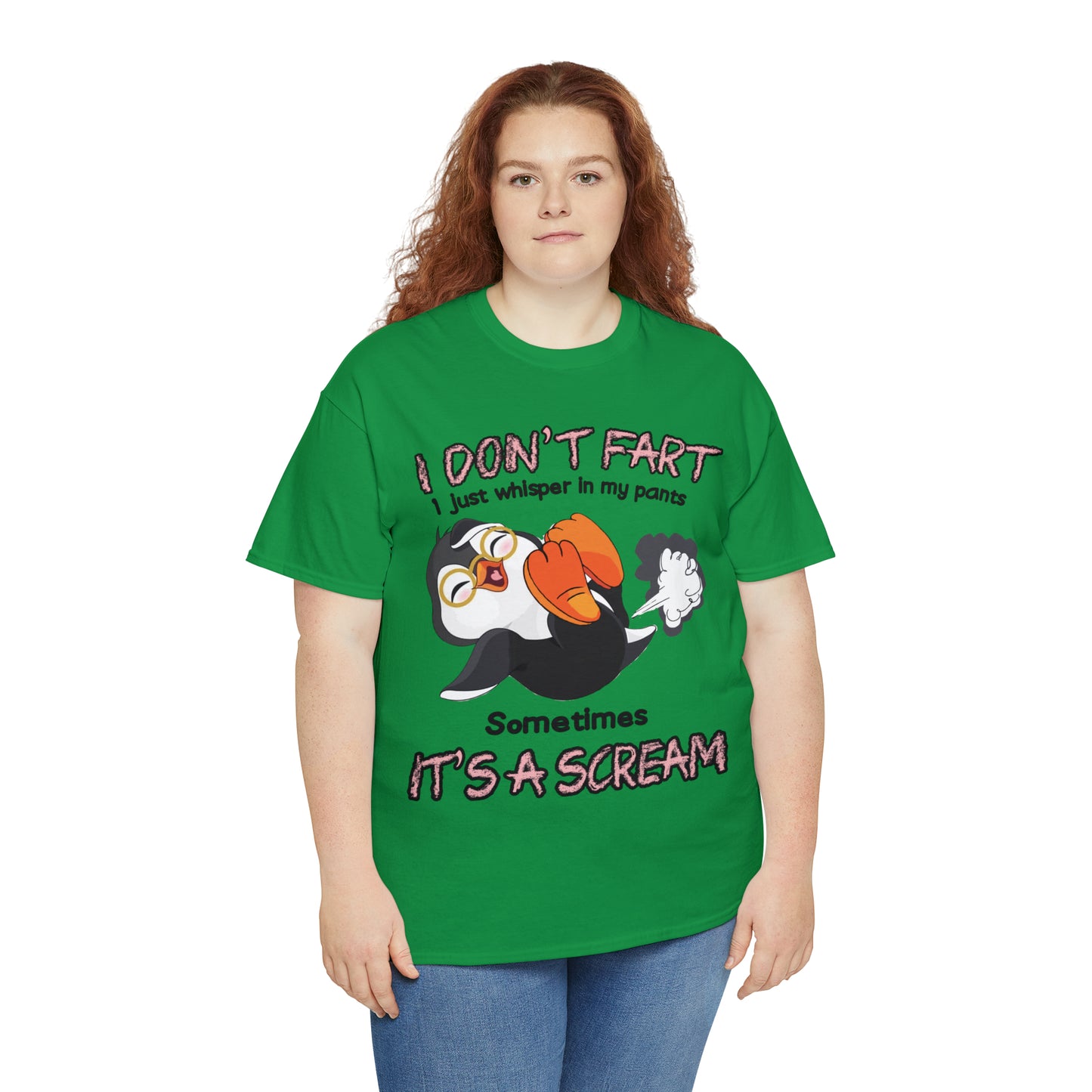 I DON'T FA*T - Funny Unisex Heavy Cotton Tee - USA