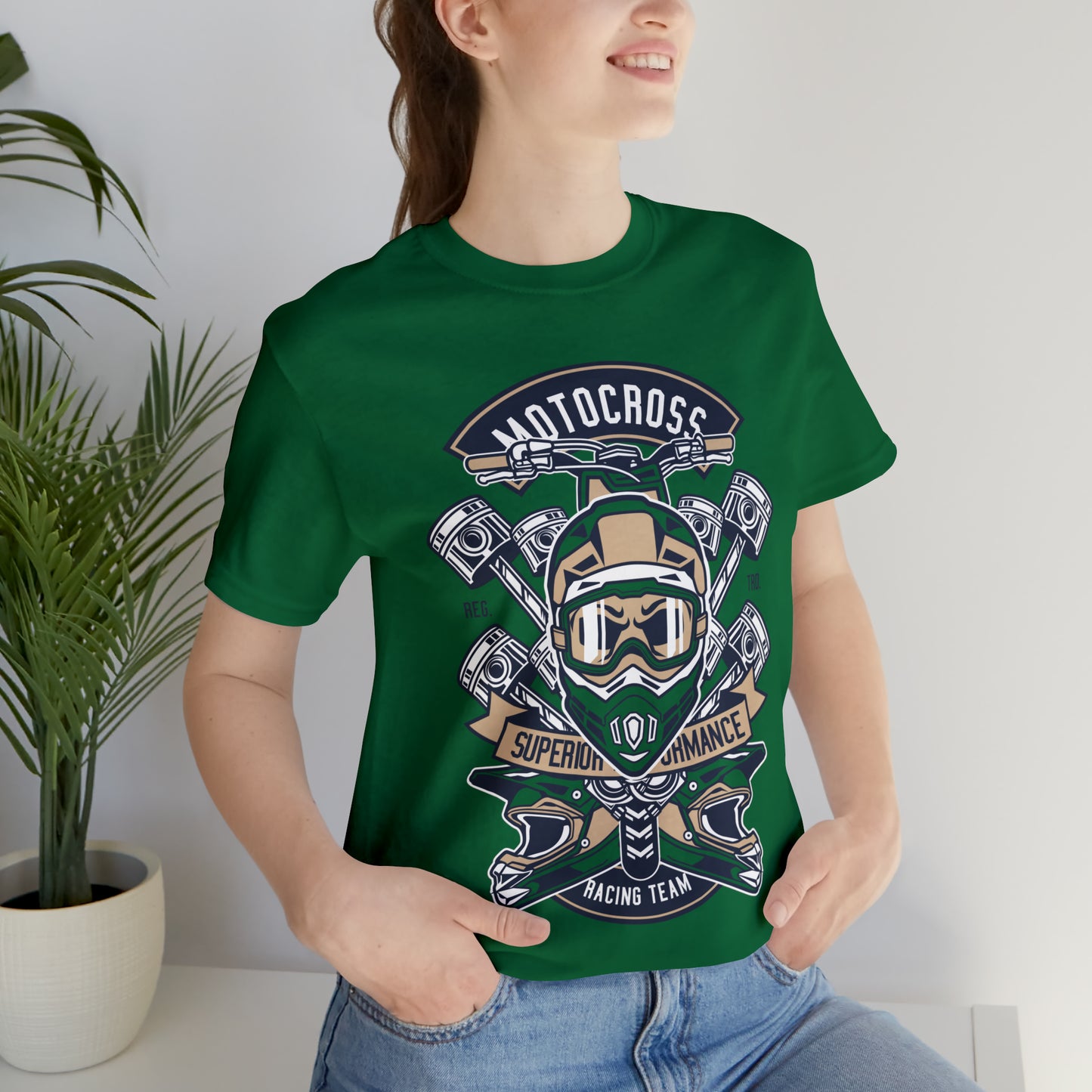 MOTOCROSS Superior Performance - Unisex Jersey Short Sleeve Tee