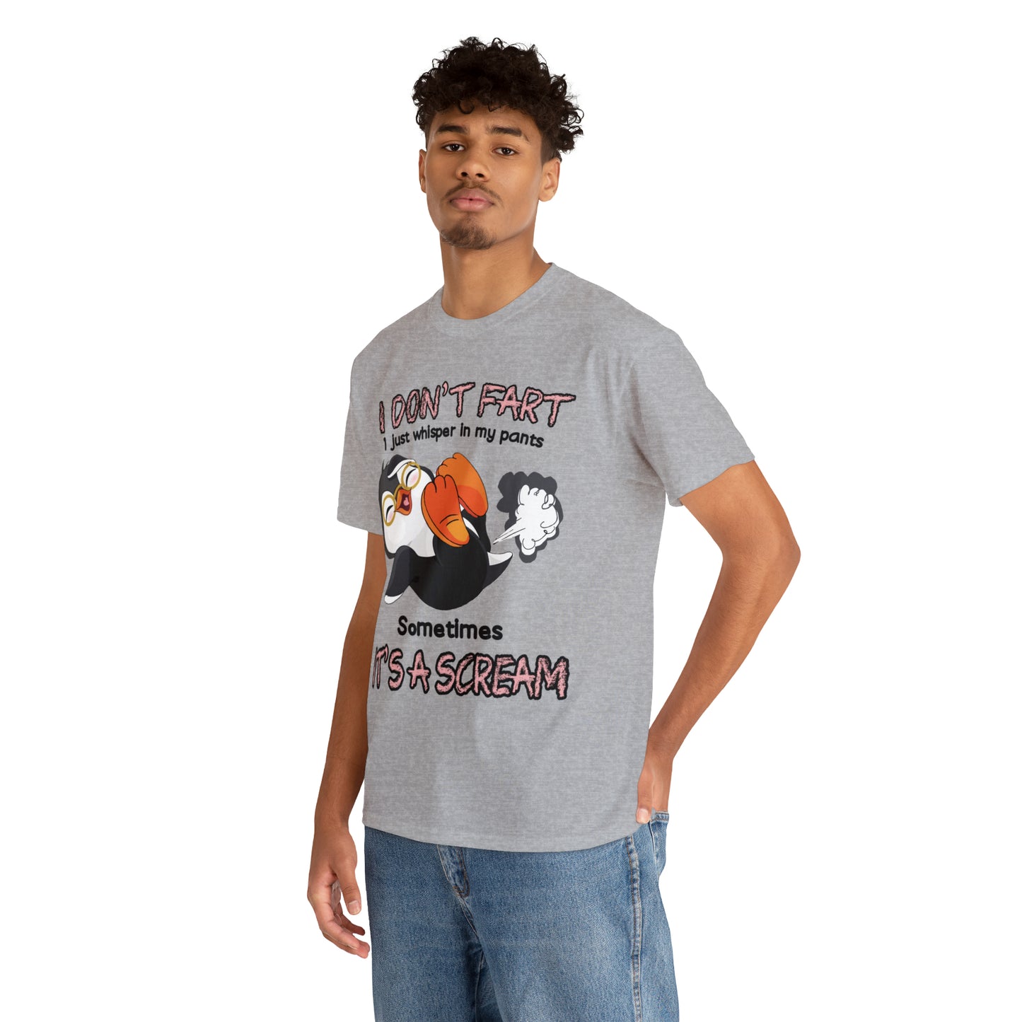 I DON'T FA*T - Funny Unisex Heavy Cotton Tee - USA