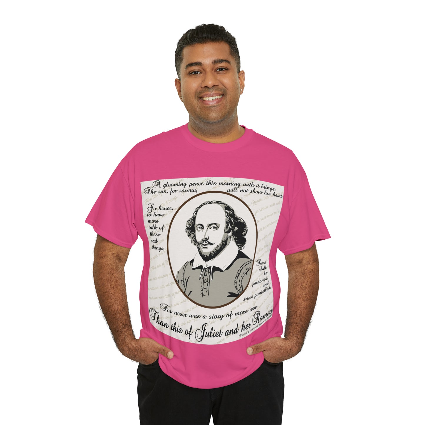 No Greater Tale of Woe... Juliet & Romeo.- Unisex Heavy Cotton Tee
