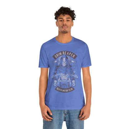 GRIM REAPER Moto Club - Unisex Jersey Short Sleeve Tee