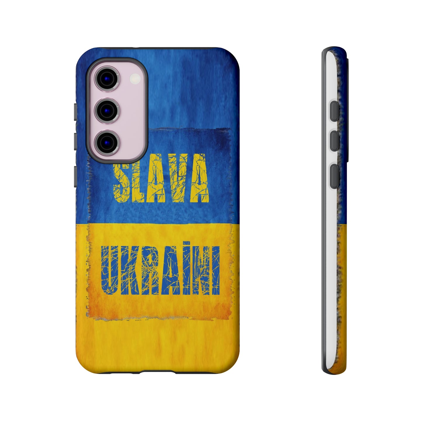 "SLAVA UKRAĪNI" FLAG - Tough Cases