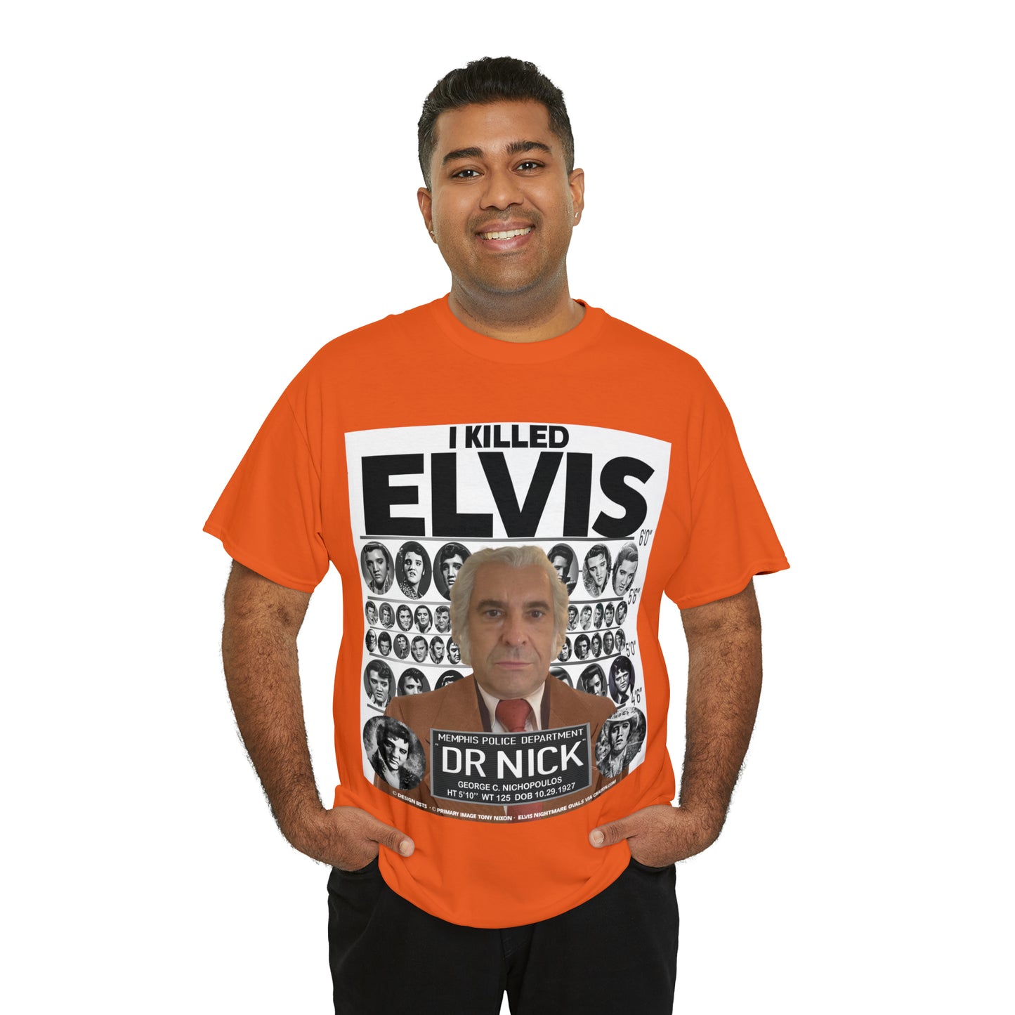 I KI**** ELVIS  - Unisex Heavy Cotton Tee - AUS