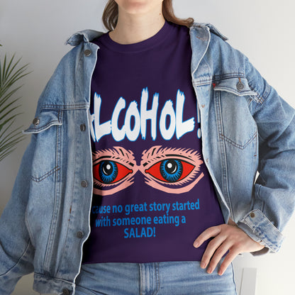 "ALC****" vs Salad - Funny Unisex Heavy Cotton Tee - AUS