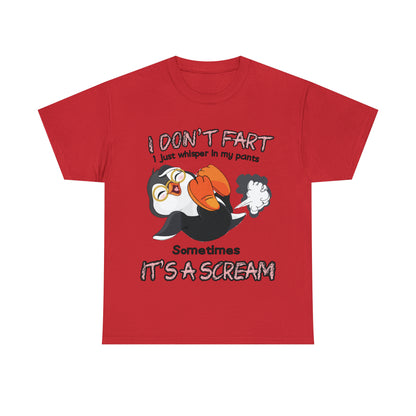 I DON'T FA*T  - Funny Unisex Heavy Cotton Tee - AUS