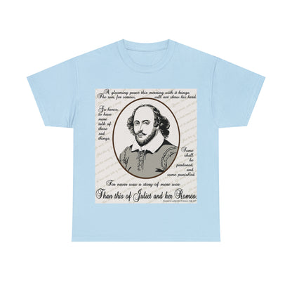 No Greater Tale of Woe... Juliet & Romeo.- Unisex Heavy Cotton Tee