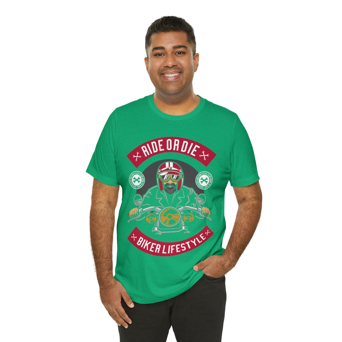 BIKER LIFESTYLE - Ride or Die - Unisex Jersey Short Sleeve Tee
