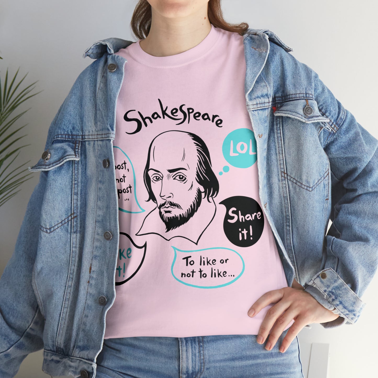 21st Century SHAKESPEARE  (light) - Unisex Heavy Cotton Tee